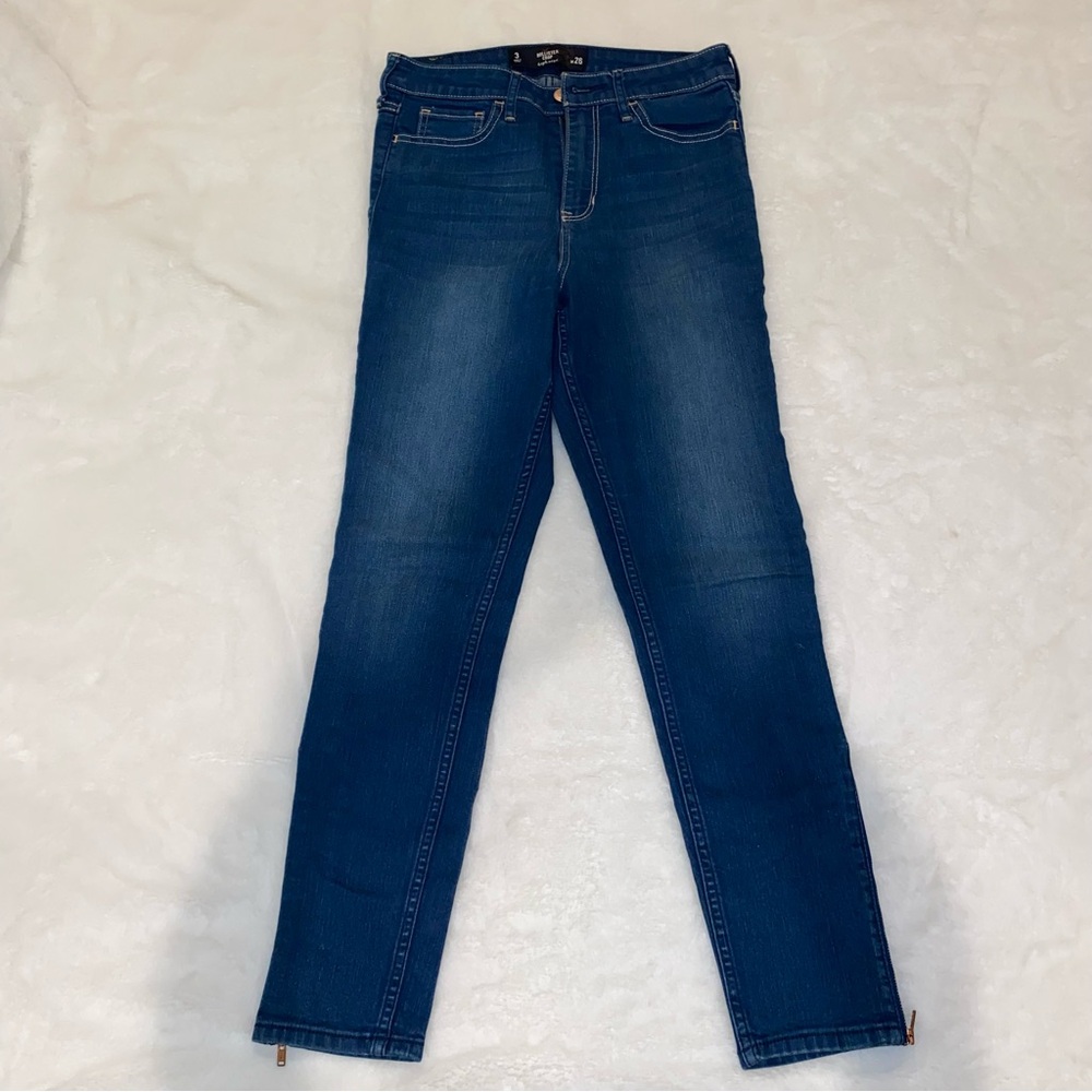 Hollister Crop High-Rise Skinny Jeans